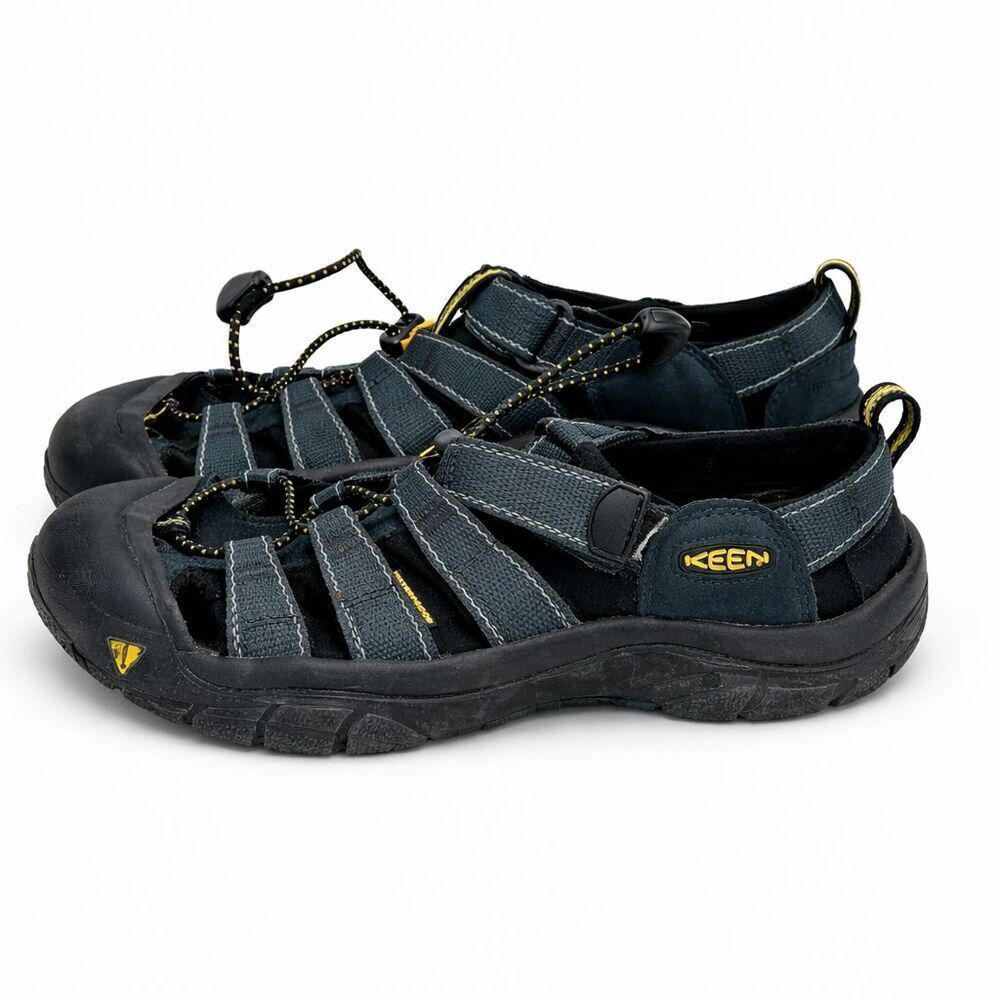 Kids Keen Newport H2 Sandals Shoes Size 4 Blue Fisherman 37 EU Water Hike Boys